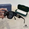 Gucci New Heavyweight Women's Sunglasses with Large Frame and 3D Design for Flattering Facial Contour