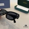 Gucci New Heavyweight Women's Sunglasses with Large Frame and 3D Design for Flattering Facial Contour