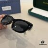 Gucci Heavyweight New Arrival Women's Sunglasses, Large Frame with 3D Design for Flattering Facial Contour, Retro and Elegant