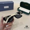Gucci Heavyweight New Arrival Women's Sunglasses, Large Frame with 3D Design for Flattering Facial Contour, Retro and Elegant