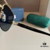 Gucci New Arrival Sunglasses 🕶️ Unisex, Extremely Comfortable Wear, Fashionable Metal Single-Bridge Aviator Style