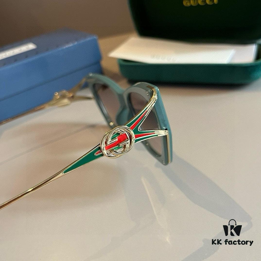 Gucci Women's Sunglasses 🕶️, Stylish Sun Protection Eyewear for Travel and Driving