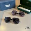Gucci Women's Oversized 3D Frame Sunglasses, Vintage Style UV Protection Shades