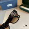 Gucci Heavyweight New Arrival Women's Sunglasses, Large Frame 3D Design to Complement Facial Features, Retro and Elegant