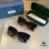Gucci Heavyweight New Arrival Women's Sunglasses, Large Frame 3D Design to Complement Facial Features, Retro and Elegant