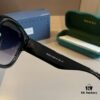 Gucci New Heavyweight Women's Sunglasses, Large Frame with 3D Design for Flattering Facial Contour, Retro and Stylish