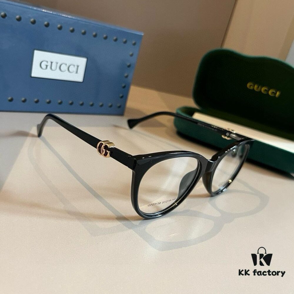Gucci 2024 Official Spring Collection Optical Glasses, Celebrity-Favorite Large-Frame Sunglasses, Polarized Clear Lens Eyewear