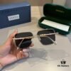 Gucci New Arrival Unisex Sunglasses 🕶️, Classic Metal Single-Bridge Aviator Style