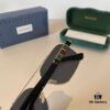 Gucci New Arrival Unisex Sunglasses 🕶️, Fashionable Metal Single-Bridge Aviator Style