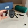 Gucci New Arrival Sunglasses 🕶️ Unisex Classic Metal Single-Bridge Aviator Style