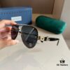 Gucci New Arrival Sunglasses 🕶️ Unisex Classic Metal Single-Bridge Aviator Style