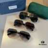 Gucci New Arrival Sunglasses 🕶️ Unisex Classic Metal Single-Bridge Aviator Style
