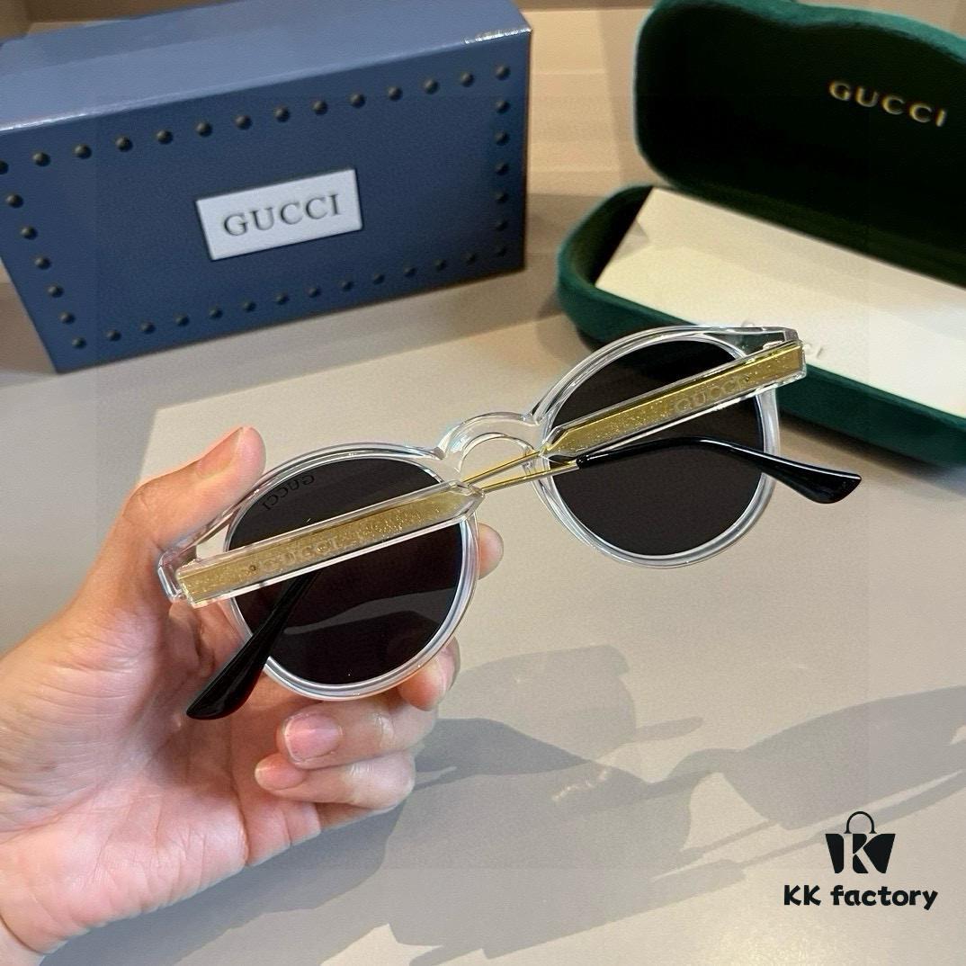 Gucci 2024 Official Spring Collection New Arrival, Celebrity-Favorite Large-Frame Polarized Sunglasses