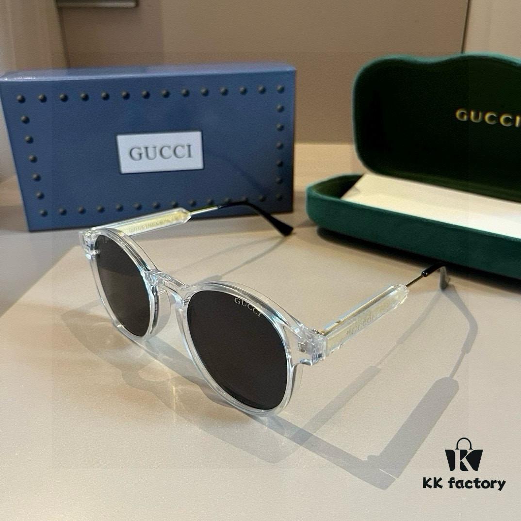 Gucci 2024 Official Spring Collection New Arrival, Celebrity-Favorite Large-Frame Polarized Sunglasses