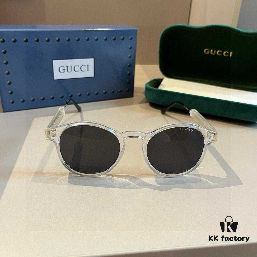 Gucci 2024 Official Spring Collection New Arrival, Celebrity-Favorite Large-Frame Polarized Sunglasses
