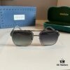 Gucci New Arrival Unisex Sunglasses 🕶️, Fashionable Metal Frame Aviator Style
