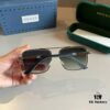 Gucci New Arrival Unisex Sunglasses 🕶️, Fashionable Metal Frame Aviator Style
