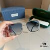 Gucci New Arrival Sunglasses 🕶️ Unisex Classic Metal Single-Bridge Aviator Style