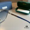 Gucci New Arrival Sunglasses 🕶️ Unisex Classic Metal Single-Bridge Aviator Style