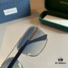Gucci New Arrival Sunglasses 🕶️ Unisex Classic Metal Single-Bridge Aviator Style