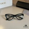 Optical Frame Dior Official Spring Collection New Large-Frame Sunglasses, Popular Polarized Clear Vision Sun Glasses Worn by Many Celebrities