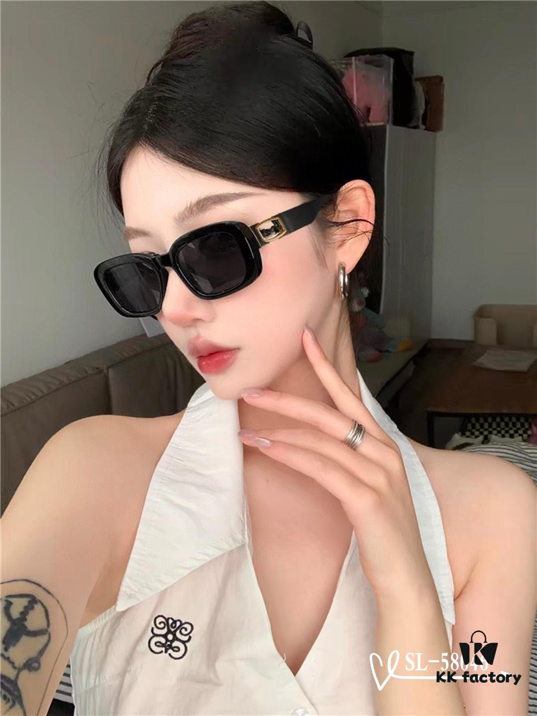 YSL Saint Laurent Sunglasses with Polaroid HD Lenses, TR90 Frame, Lightweight and Comfortable, Model 58046