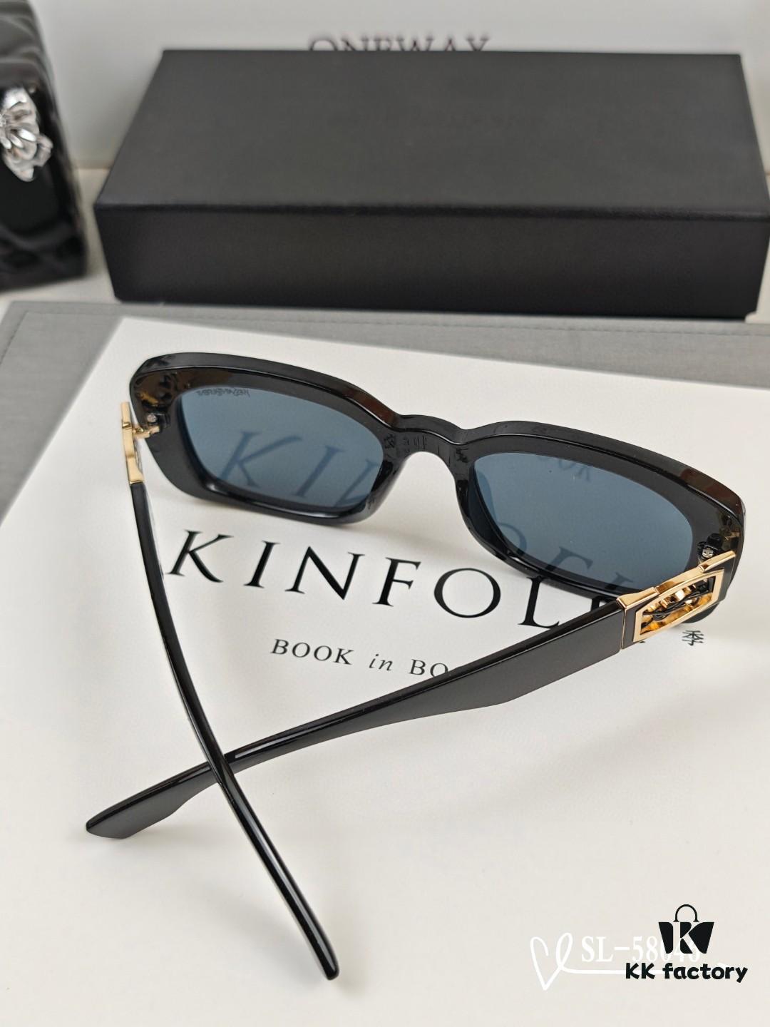 YSL Saint Laurent Sunglasses with Polaroid HD Lenses, TR90 Frame, Lightweight and Comfortable, Model 58046