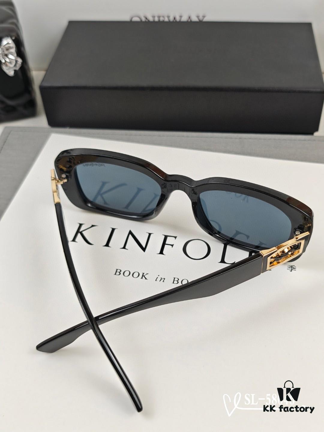 YSL Saint Laurent Sunglasses with Polaroid HD Lenses, TR90 Frame Lightweight and Comfortable, Size 57-16-148, Stylish UV Protection Sun Glasses for Travel and Driving