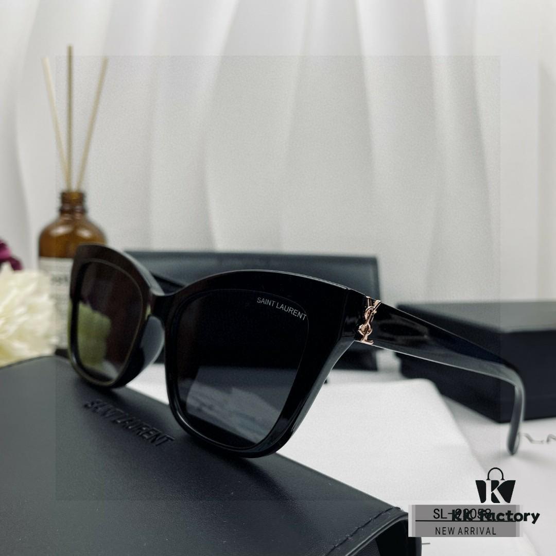 YSL Saint Laurent Sunglasses with Polaroid HD Lenses, TR90 Frame Lightweight and Comfortable