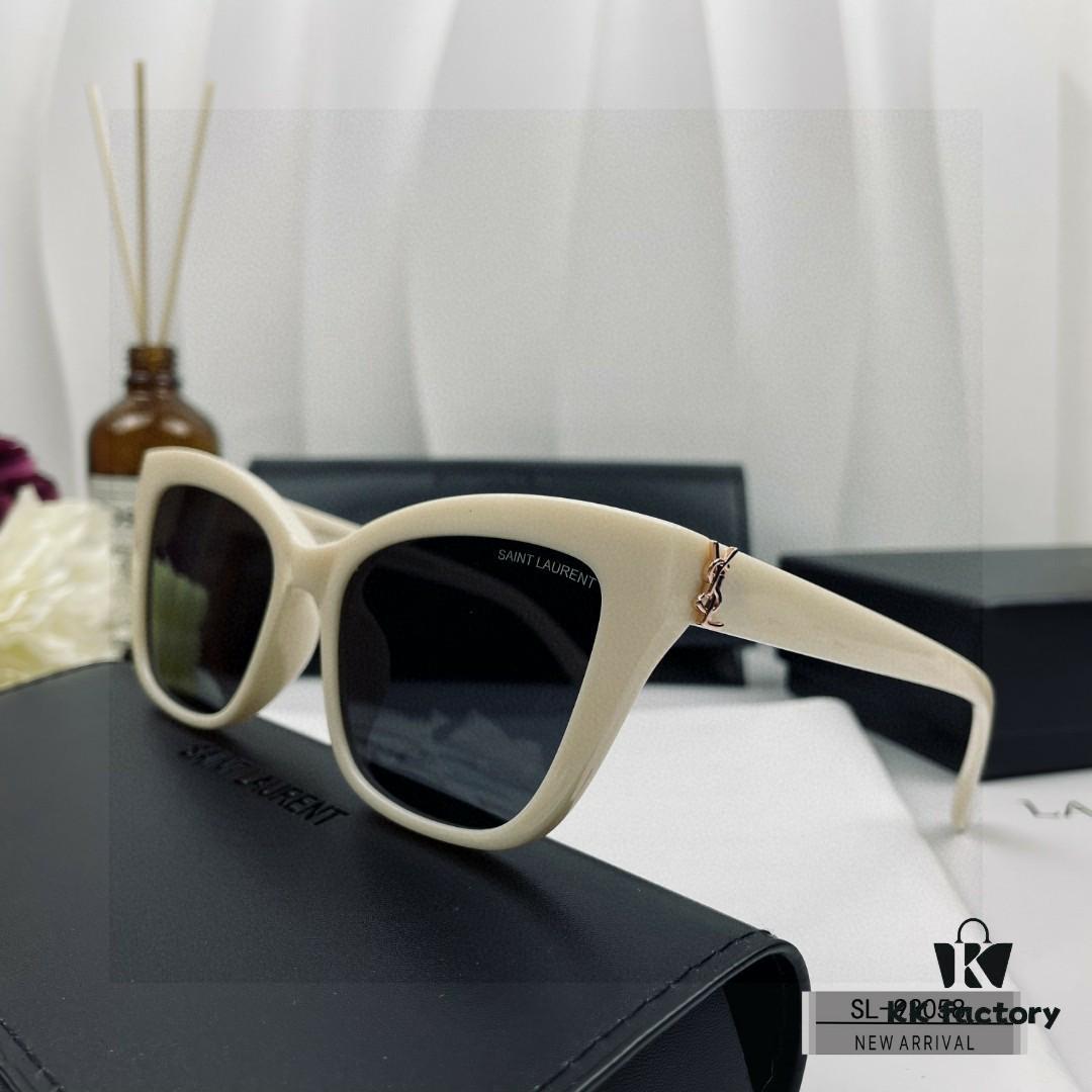 YSL Saint Laurent Sunglasses with Polaroid HD Lenses, TR90 Frame Lightweight and Comfortable
