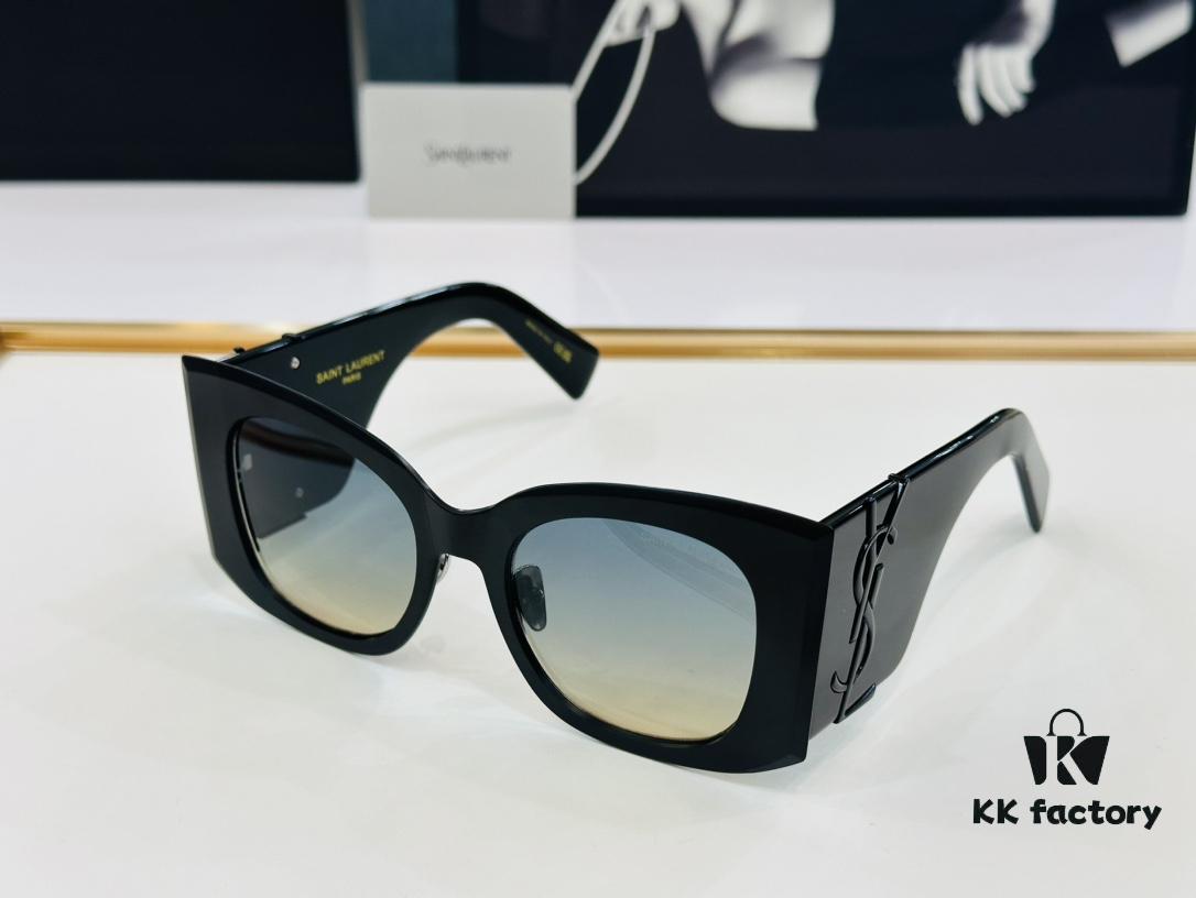 Viral Hit YSL M245 Size: 54-20-145 Acetate Frame K Playful and Sweet Style Premium Quality Sunglasses