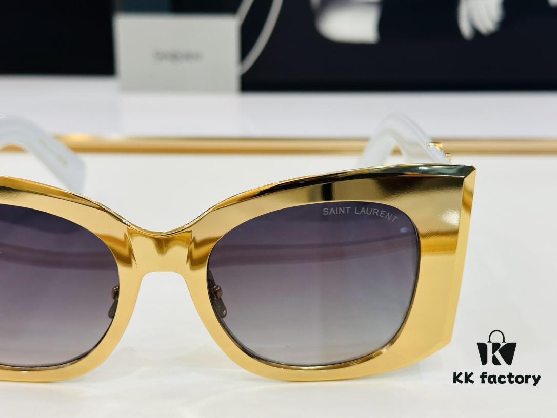 Viral Hit YSL M245 Size: 54-20-145 Acetate Frame K Playful and Sweet Style Premium Quality Sunglasses