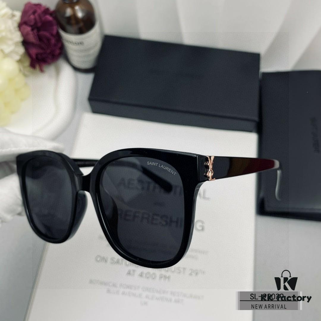 YSL Saint Laurent Sunglasses with Polaroid HD Lenses, TR90 Frame, Lightweight and Comfortable, Model: 93039