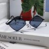 YSL Saint Laurent Polygonal Lightweight Alloy Thin Frame Sunglasses for Women, Novelty Design Spring and Summer New Arrival