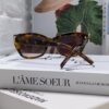 YSL Saint Laurent 2024 New Cat-Eye Sunglasses for Women, High-End UV Protection Polarized Sun Glasses, Influencer-Favorite Women's Sunglasses