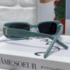 YSL Saint Laurent Women's Cat-Eye Fashion Sports Blue Light Blocking Sunglasses