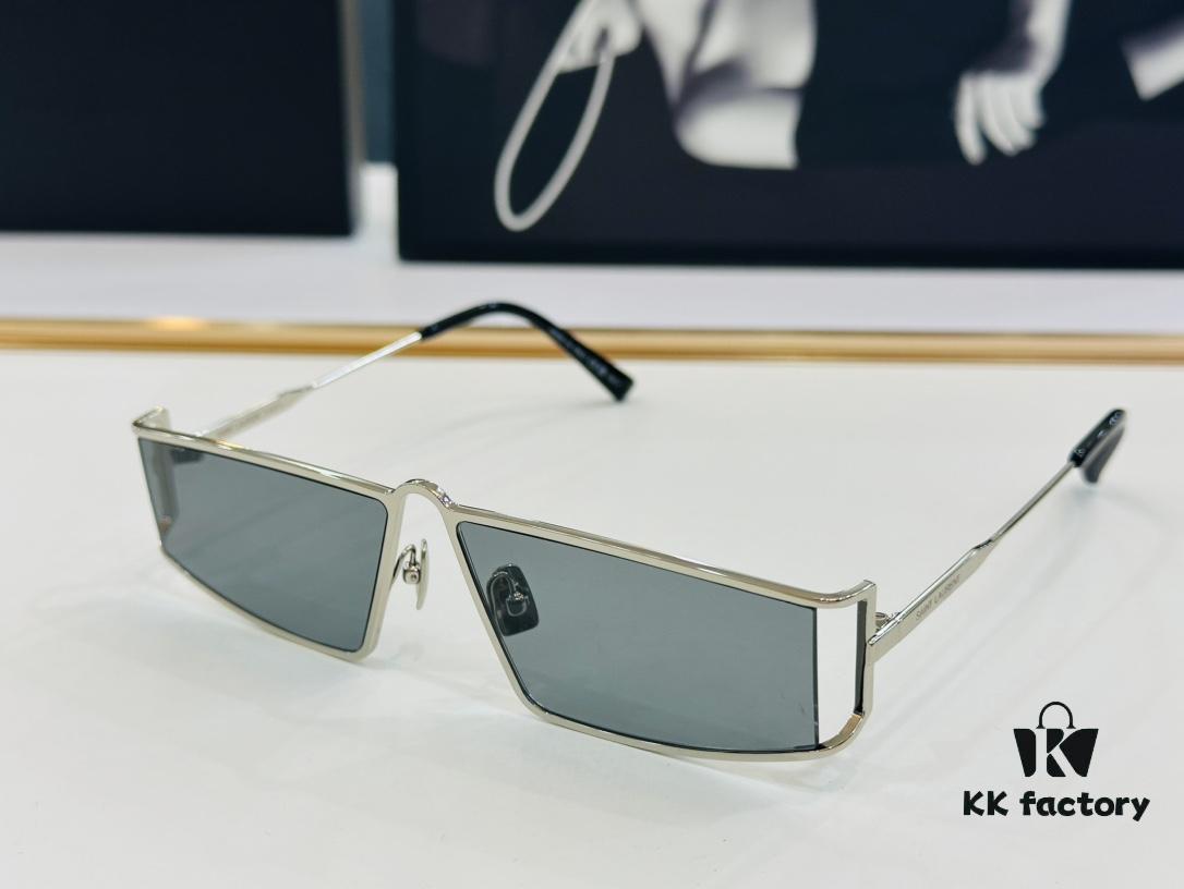 Trendy Bestseller Saint Laurent 💫SL606 💫 Size: 65□15-145 Premium Acetate Frame Design, Favored by Influencers, Exudes Full Charm and High-end Y-Style, Quality Sunglasses