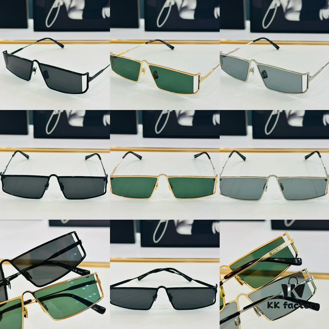 Trendy Bestseller Saint Laurent 💫SL606 💫 Size: 65□15-145 Premium Acetate Frame Design, Favored by Influencers, Exudes Full Charm and High-end Y-Style, Quality Sunglasses