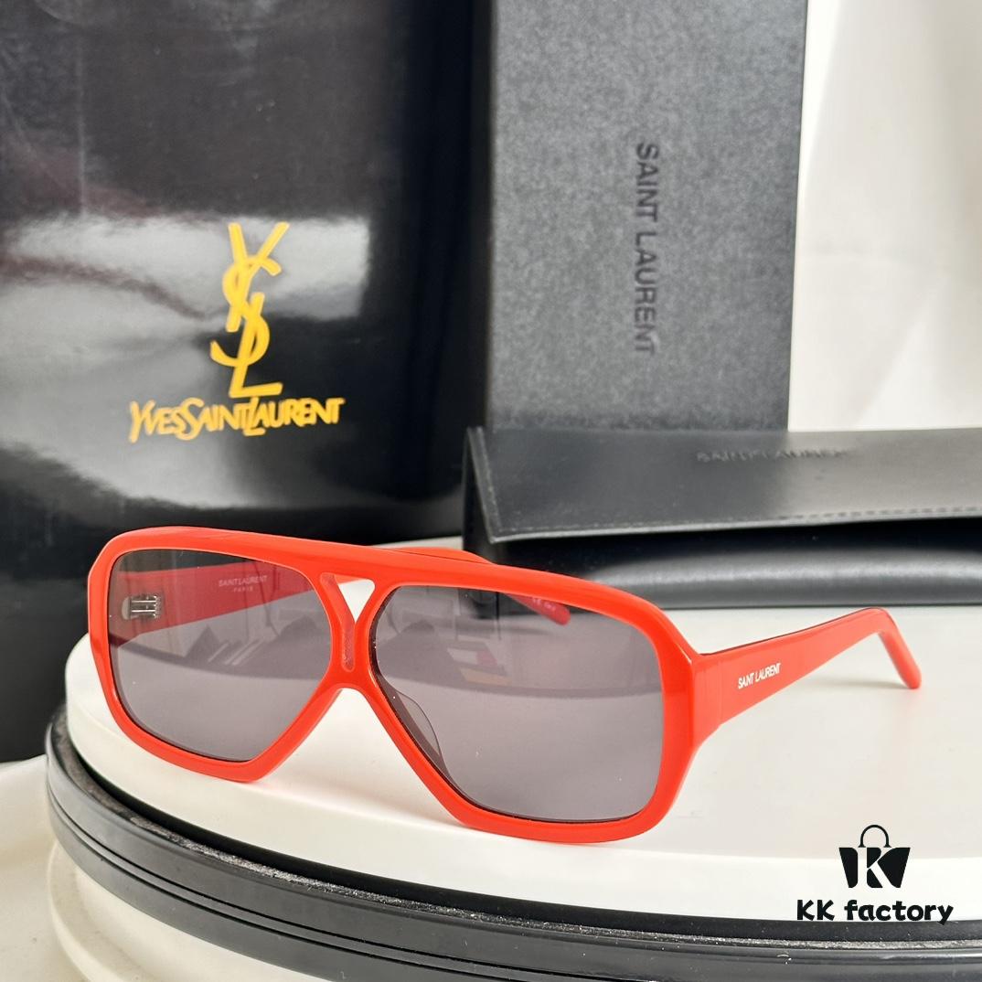 New Arrival Original YSL / Saint Laurent Havana Brown SL 569 Y Women's Mid-Tone Sunglasses