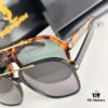 YSL Saint Laurent Transparent Yellow Square Sunglasses, Lightweight Fashion Sun Glasses SL545, Influencer Style 2023 New Arrival