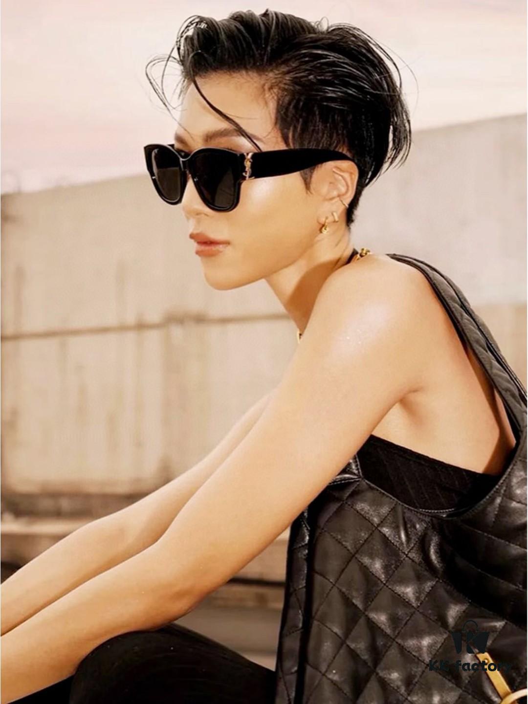 YSL Saint Laurent Unmissable Item, True-to-Original Color, Visibly Superior Quality, SL M95 Eyeglasses Sunglasses