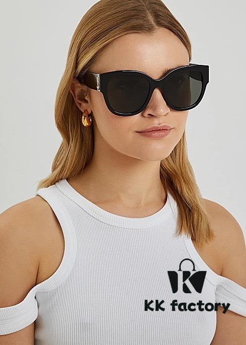 YSL Saint Laurent Unmissable Item, True-to-Original Color, Visibly Superior Quality, SL M95 Eyeglasses Sunglasses