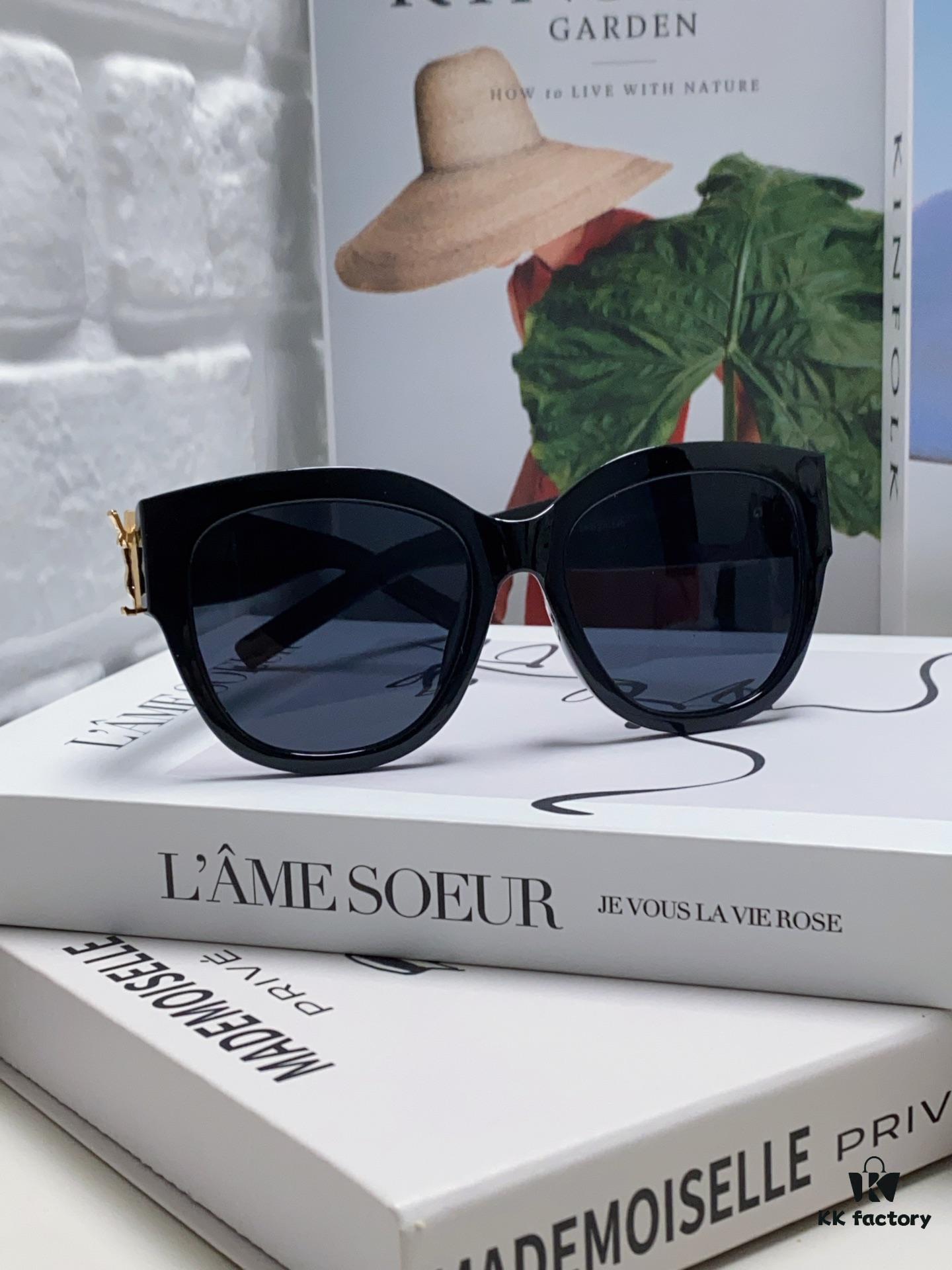 YSL Saint Laurent Unmissable Item, True-to-Original Color, Visibly Superior Quality, SL M95 Eyeglasses Sunglasses