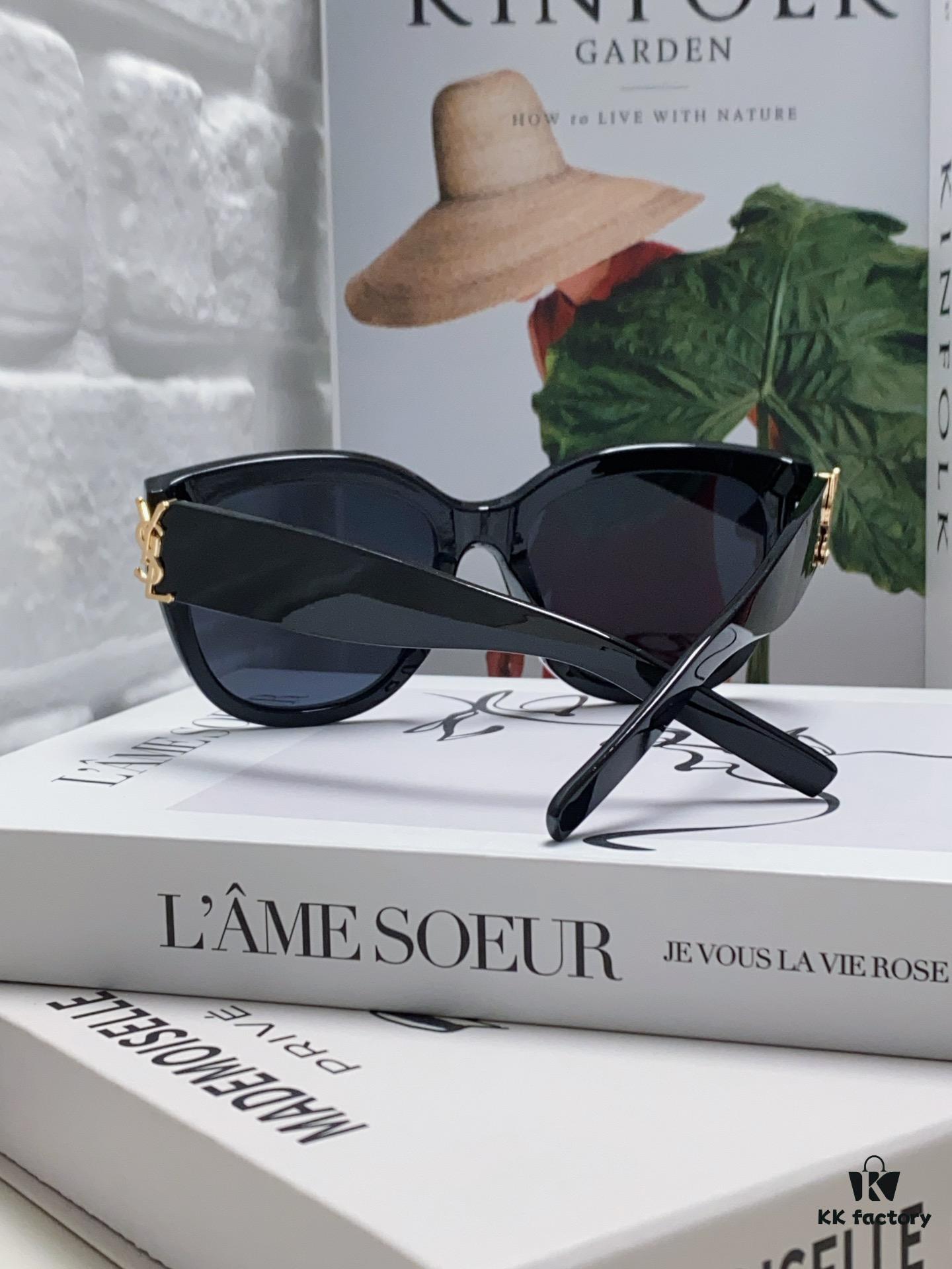 YSL Saint Laurent Unmissable Item, True-to-Original Color, Visibly Superior Quality, SL M95 Eyeglasses Sunglasses