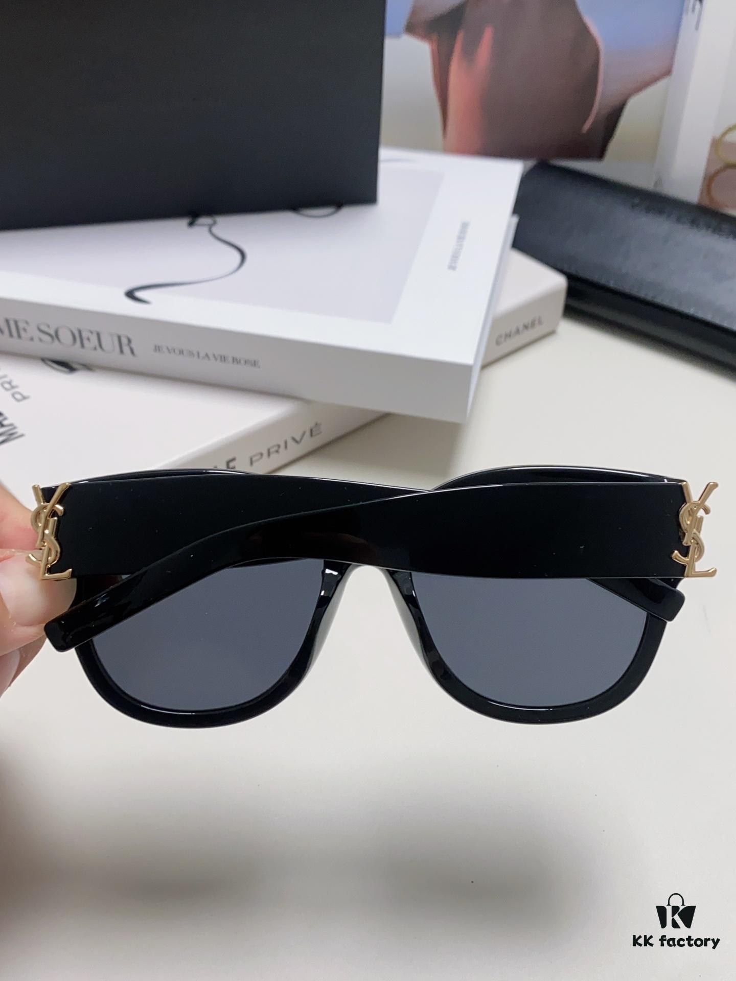 YSL Saint Laurent Unmissable Item, True-to-Original Color, Visibly Superior Quality, SL M95 Eyeglasses Sunglasses