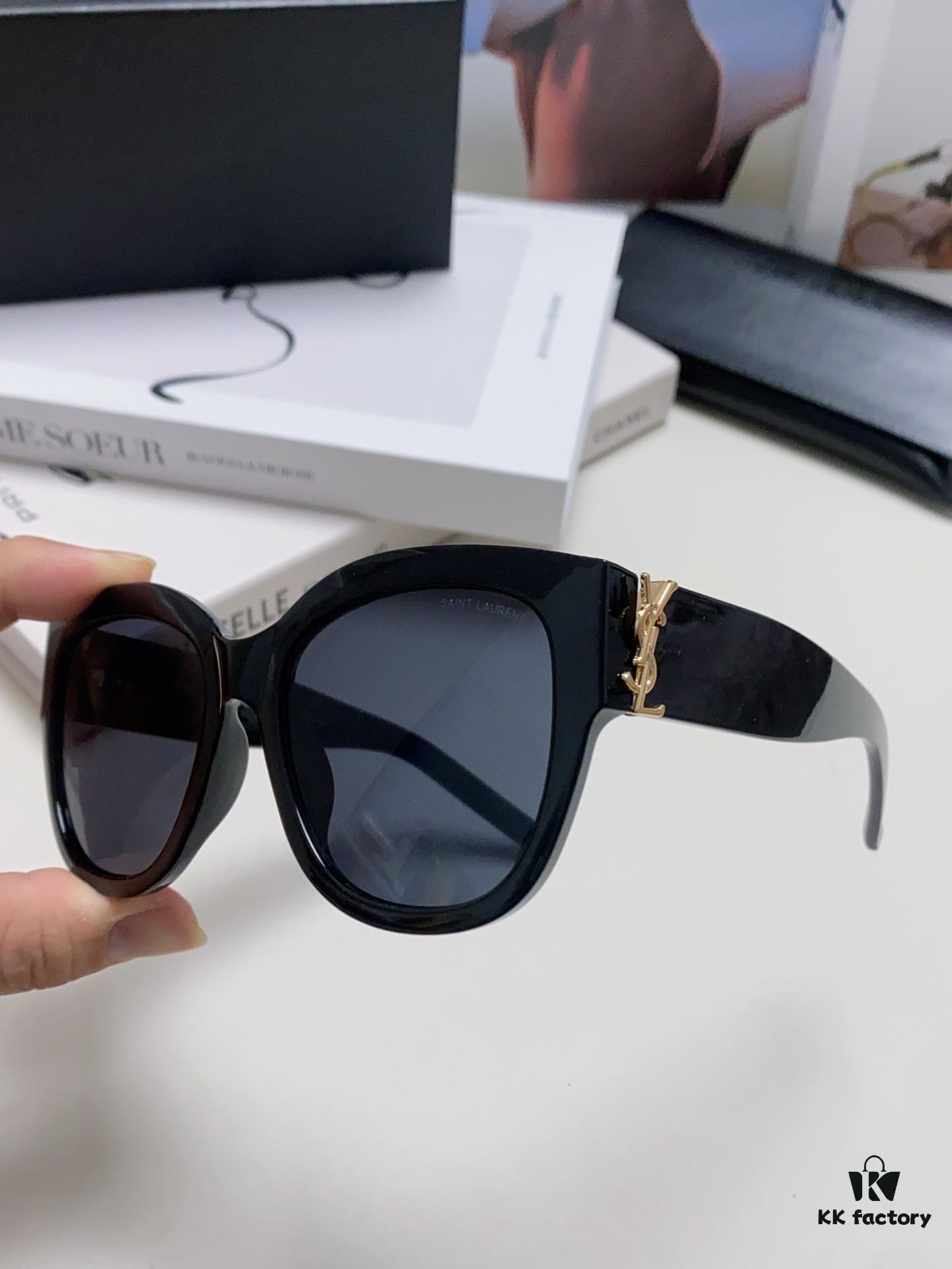 YSL Saint Laurent Unmissable Item, True-to-Original Color, Visibly Superior Quality, SL M95 Eyeglasses Sunglasses