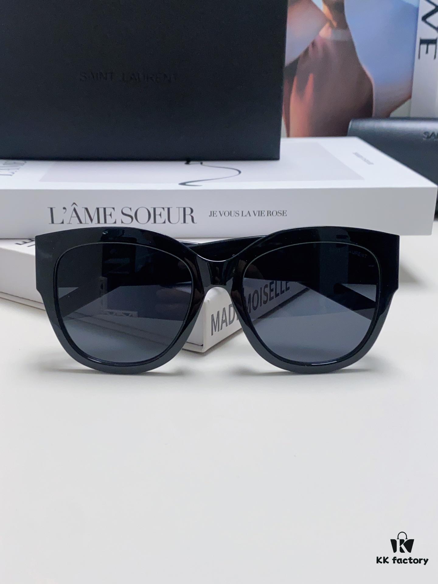 YSL Saint Laurent Unmissable Item, True-to-Original Color, Visibly Superior Quality, SL M95 Eyeglasses Sunglasses