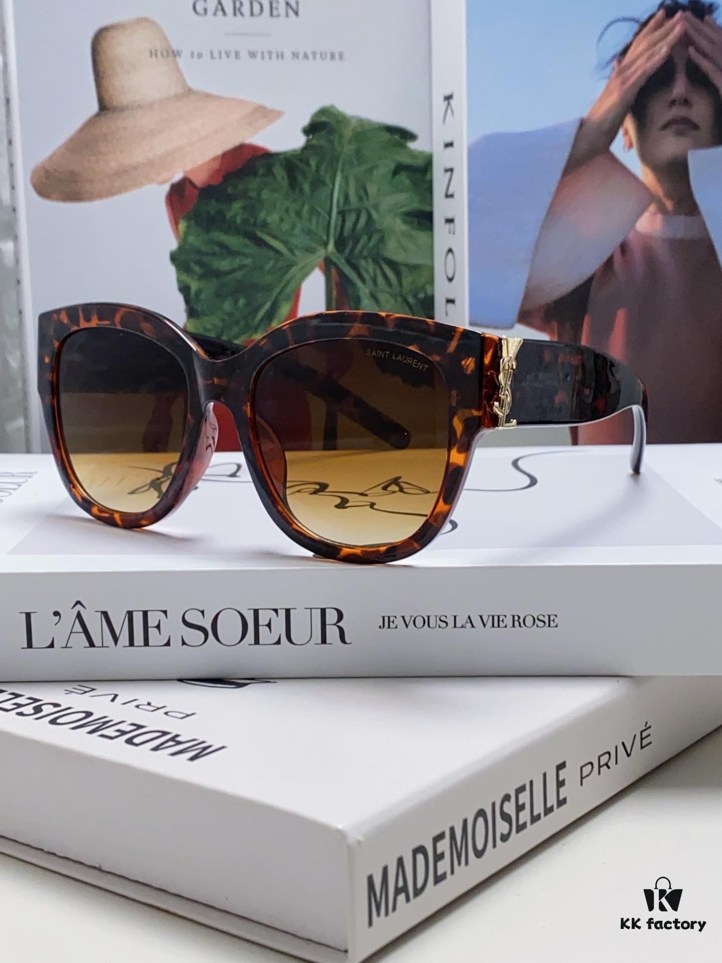YSL Saint Laurent Unmissable Item, Faithful to Original Color, Visible Quality Difference, SL M95 Eyeglasses Sunglasses