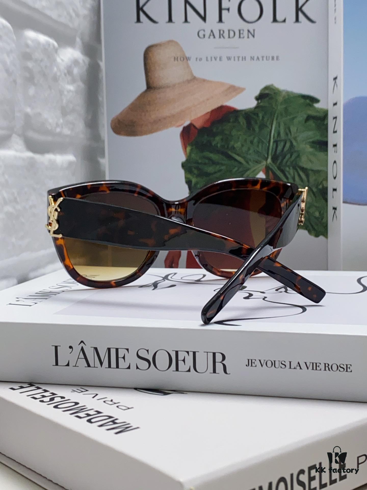 YSL Saint Laurent Unmissable Item, Faithful to Original Color, Visible Quality Difference, SL M95 Eyeglasses Sunglasses