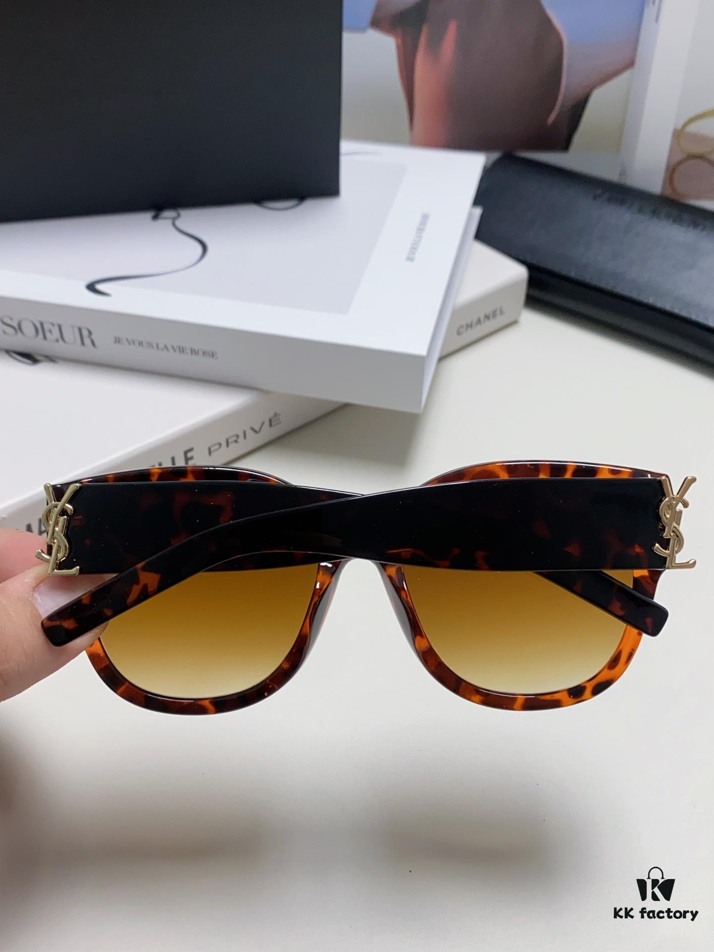 YSL Saint Laurent Unmissable Item, Faithful to Original Color, Visible Quality Difference, SL M95 Eyeglasses Sunglasses